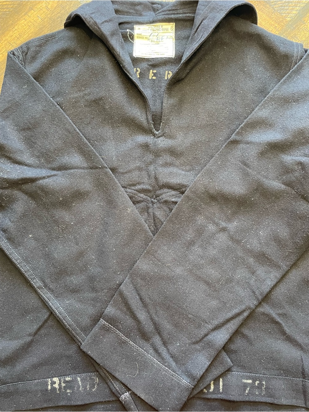 Vintage 1950’s WWII Navy Wool Cracker Jack Uniform